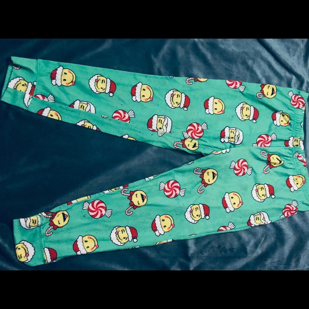 Holiday emoji pants
